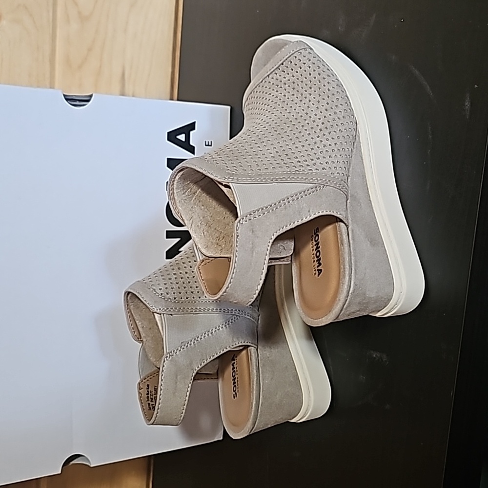 Sonoma Good For Life slingback, wedge sandal - Picture 6 of 10